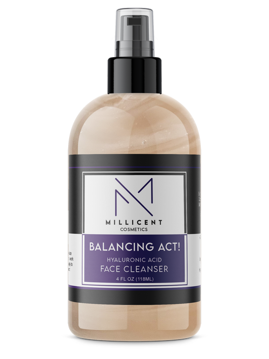 Balancing Act! Hyaluronic Acid Facial Cleaner